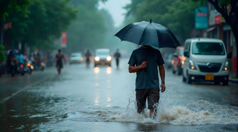 Roads Submerge Before the Rain Even Peaks — IMD’s Three-Day Warning Hits Silchar’s Students Hardest IMD Warns of Heavy to Very Heavy Rainfall in Assam; Silchar Shows 95% Rain Probability as Student Commutes Disrupted